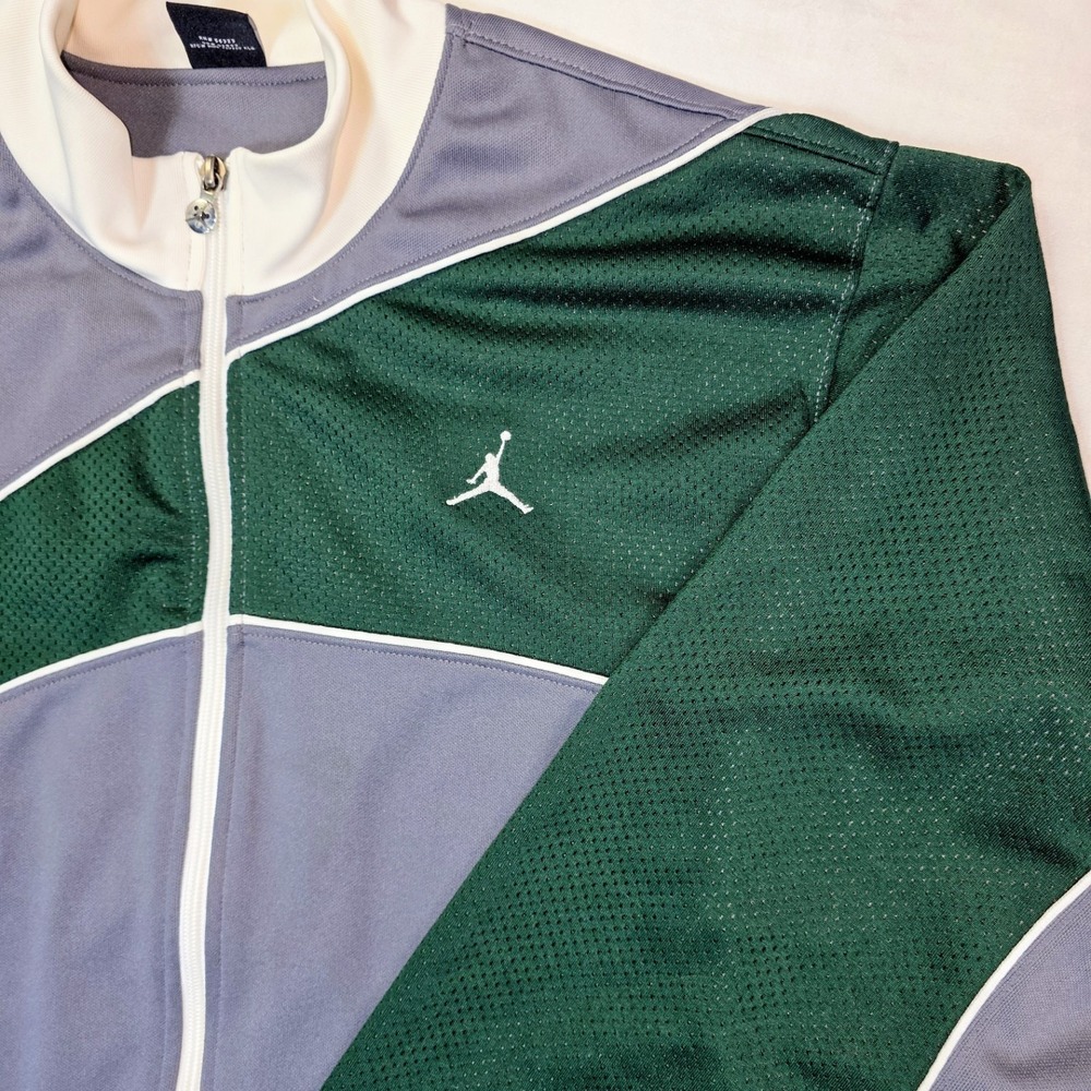 Nike‎ Air Jordan Y2K 85-05 20th Anniversary Jump Man Track Jacket Colorblock LG